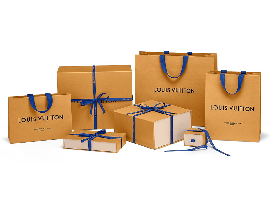 Automatic Rigid Collapsible Box Making machine produces LOUIS VUITTON in European factory